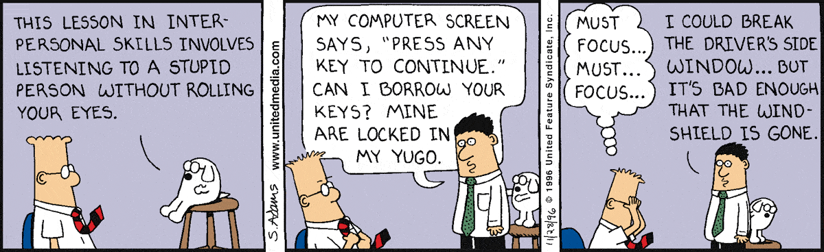Dilbert Cartoon